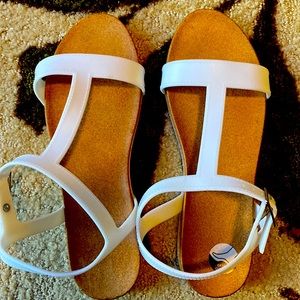 Jelly plastic sandals